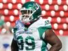 Hamilton Tiger-Cats contrata ex-Saskatchewan Roughriders DL Charbel Dabire