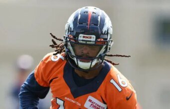Saskatchewan Roughriders contrata Tyrie Cleveland, escolhido do Denver Broncos para o draft da NFL