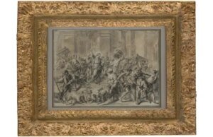 Uma cartilha de história da arte sobre desenhos, cortesia da Master Drawings Week