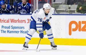 O quebequense William Villeneuve fez rapel pelos Maple Leafs