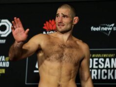 O lutador do UFC Sean Strickland faz um discurso sexista e homofóbico sobre Bad Bunny e Ronda Rousey durante o Paramount + Media Day: ‘Ninguém dá a mínima para esportes femininos’