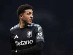Unai Emery envia mensagem a Jadon Sancho sobre a forma e o futuro do Aston Villa