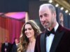 Príncipe William e Kate Middleton comparecem ao BAFTA Film Awards em meio a drama da família real