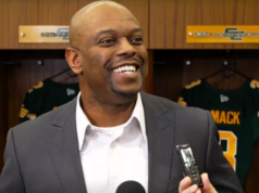 Ed Hervey comemora remoção do ‘fedor’ em Edmonton, define a ‘expectativa’ do playoff da CFL para Elks