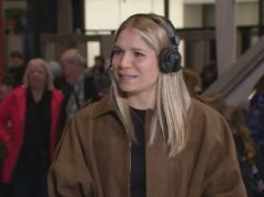 Leila Beaudoin está em loin d’être abattue