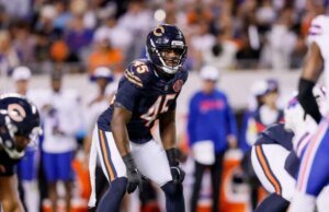 Chicago Bears dispensa o veterano canadense Amen Ogbongbemiga