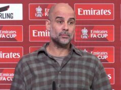 Pep Guardiola envia mensagem ao Arsenal após empate em Brentford