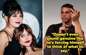 As pessoas estão se encolhendo no Mason Gooding’s "Treinado" Resposta sobre Melissa Barrera e Jenna Ortega "Grito 7" Saídas
