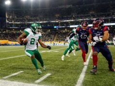 Hamilton Tiger-Cats contrata o ex-retornador do Saskatchewan Roughriders, Mario Alford