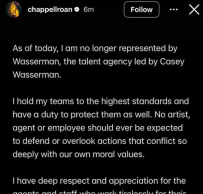 Chappell Roan sai do império musical de Casey Wasserman por causa das revelações dos arquivos de Epstein do chefe do LA28: “Eu me recuso a ficar passivamente parado”