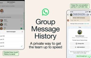 O recurso mais recente do WhatsApp torna mais fácil para você atualizar novos membros do bate-papo em grupo