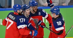 Hóquei masculino: o Canadá e a Tchéquie se retrocedem nos quartos de final
