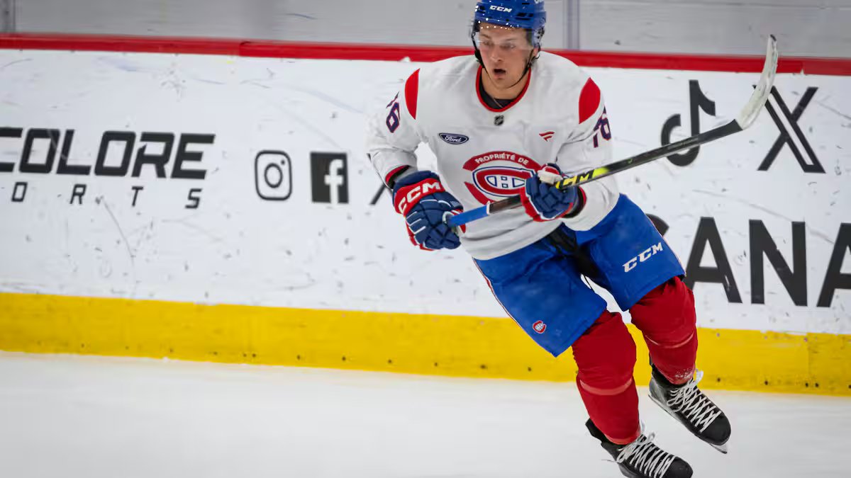«La balle est dans mon camp»: Zachary Bolduc ne veut pas rester loin de la glace