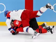 A respeito do mal: Sidney Crosby desistiu da partida com uma bênção à jambe