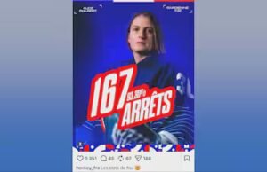 «Le mur devant le filet des Bleues»: une jeune Montarvilloise est gardienne de but dans Équipe France pour vivre son rêve olympique