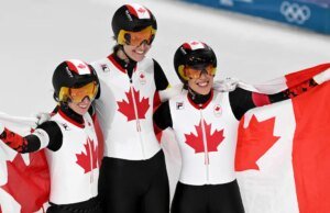 Poursuite par équipes: as «madames» canadenses são campeãs olímpicas