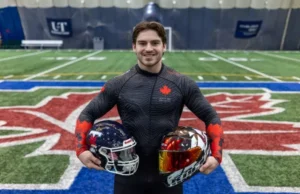 Luka Stoikos, destaque da U Sports, satisfeito com a mudança do CFL para o bobsleigh olímpico