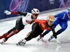 Patinagem de vitesse corte pista: Le Québécois Maxime Laoun é o cible de ataques, insultos e mensagens haineux sur les réseaux sociaux
