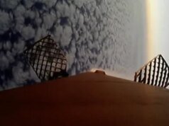 O cenário rouba a cena neste épico pouso de foguete da SpaceX