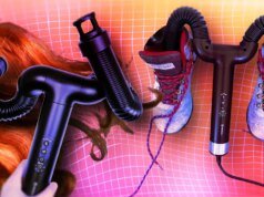 Testei o primeiro secador de cabelo e equipamentos de inverno do mundo. Transformou minhas dúvidas em lama