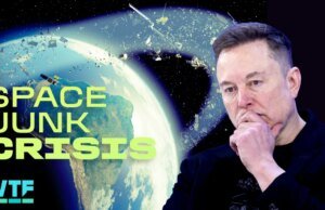 O cenário apocalíptico do lixo espacial está se aproximando