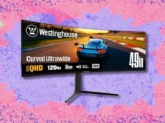 O monitor de jogos curvo ultralargo de 49 polegadas da Westinghouse acaba de atingir um novo recorde na Amazon