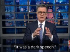 Stephen Colbert dá seu veredicto sobre o Estado da União de Trump em 2026