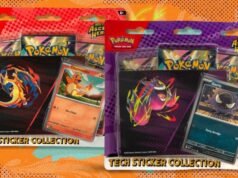 Compre coleções de adesivos técnicos Pokémon TCG Ascended Heroes por um preço próximo ao de mercado no Walmart – economize vs.