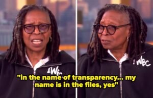 Whoopi Goldberg abordou seu nome mencionado nos arquivos de Epstein – aqui está o que ela disse