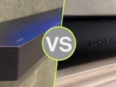 Comparei as melhores soundbars da Samsung e Sonos, e aqui está minha preferência