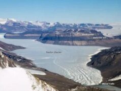Por que esta parte da Antártida sangra vermelho sangue
