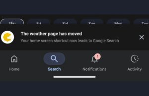 O Google está desativando o aplicativo de previsão do tempo no Android