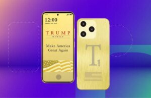 O telefone Trump supostamente custa mais, parece diferente, não é feito na América