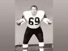 BC Lions lamentam o indicado ao Hall da Fama, três vezes selecionado para o All-CFL, Tom Brown