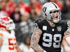 Onde de chocolate na NFL: Maxx Crosby foi trocado pelos Raiders