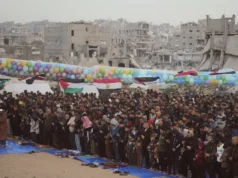 Uma olhada nas celebrações do Eid al-Fitr em todo o mundo, em fotos
