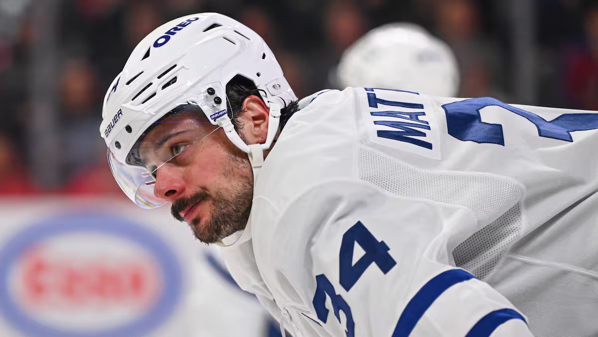 A piroca é confirmada por Auston Matthews