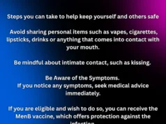 Clube de meningite reabre com aviso de beijo