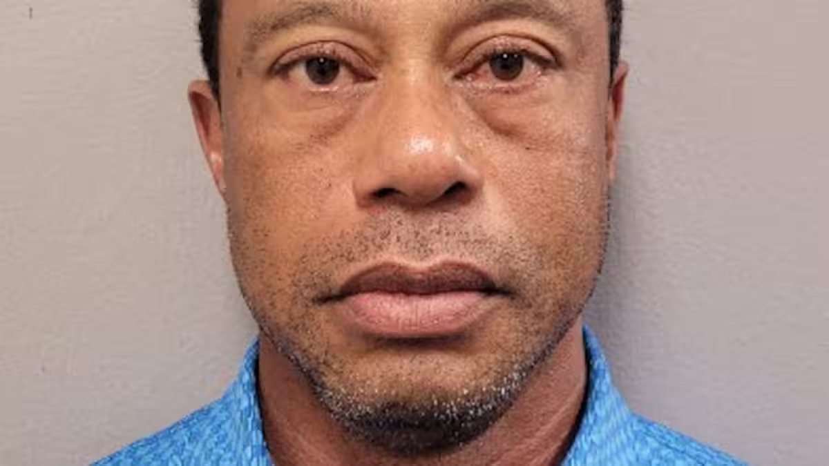 A camisa de Tiger Woods em seu “mugshot” fez furor