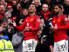 Wes Brown elogia Casemiro após desempenho atraente contra Villa