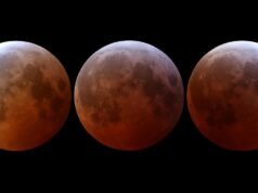 O eclipse lunar total deixará a lua cheia vermelha – mas será que o céu estará claro o suficiente para vê-la?