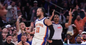 Os Knicks encerram a sequência de 11 vitórias consecutivas do Spurs com uma onda inicial que leva à vitória decisiva por 114-89