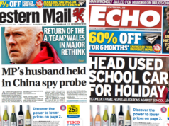 ‘Marido de parlamentar detido em investigação de espionagem na China’ e ‘Chefe usou carro escolar nas férias’