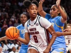 Joyce Edwards acompanhamento de estatísticas ao vivo vs TCU: estatísticas completas, destaques e muito mais do jogo Elite Eight da Carolina do Sul
