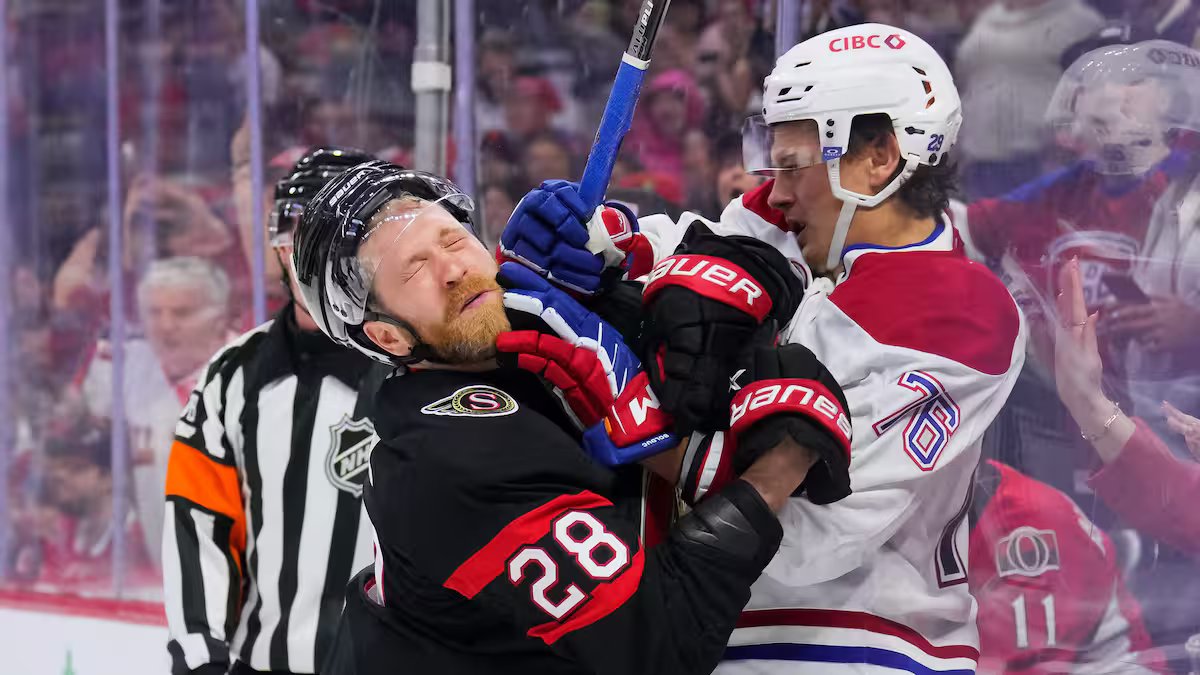 «Il est méchant»: Zachary Bolduc frappe Tellement Fort Qu’il Abimé une Épaule de Damon Severson