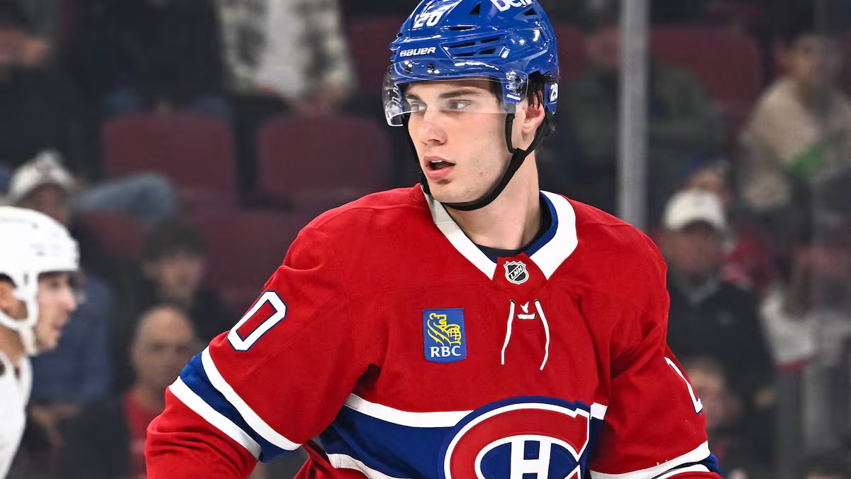 Cinco pontos em duas partidas neste fim de semana: Slafkovsky pode dominar quando está sob controle