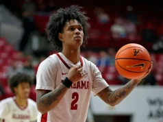Aden Holloway obtém permissão do tribunal para viajar, mas o status do guarda do Alabama para o torneio da NCAA é desconhecido