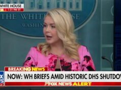 Leavitt detona rede codificada MAGA CBS em desrespeito ao tempo de transmissão