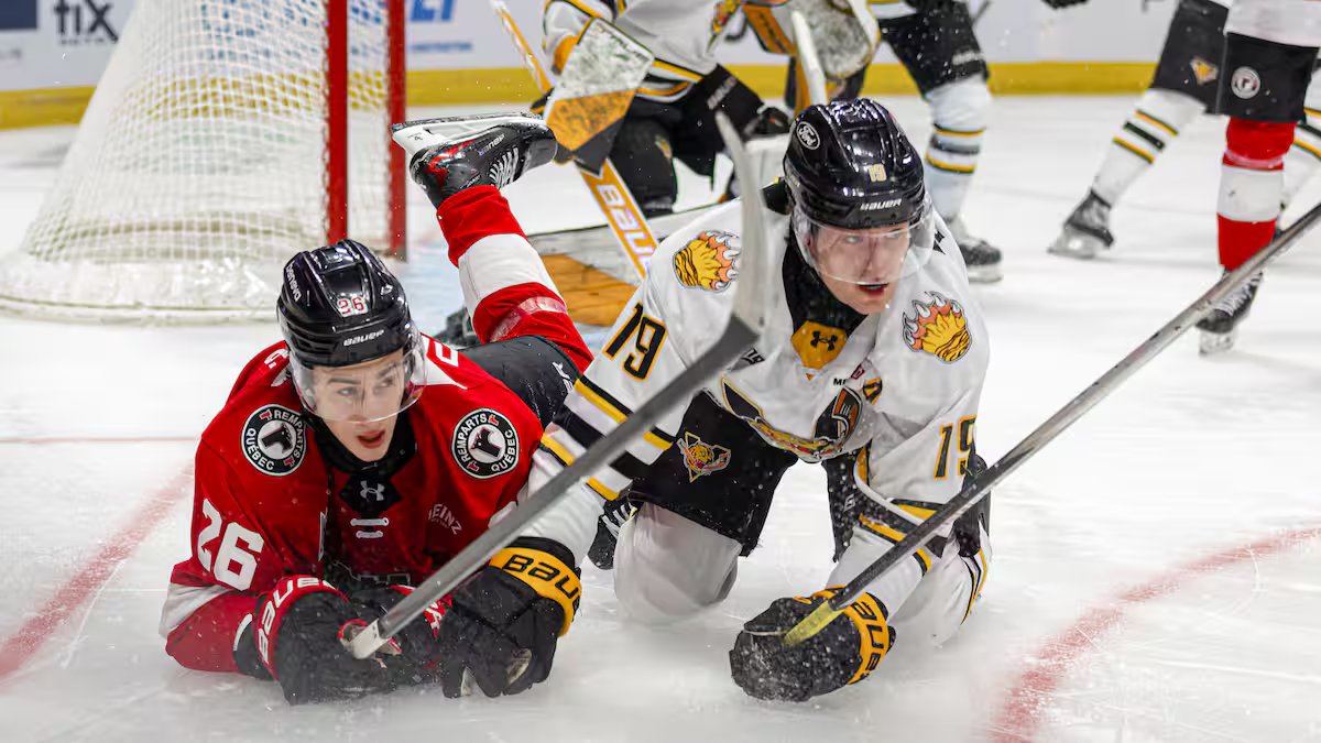 À VOIR: l’entraîneur des Remparts pique une sainte colère face aux Tigres