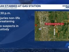 Pessoa ferida após esfaqueamento em posto de gasolina de Oklahoma City, diz polícia